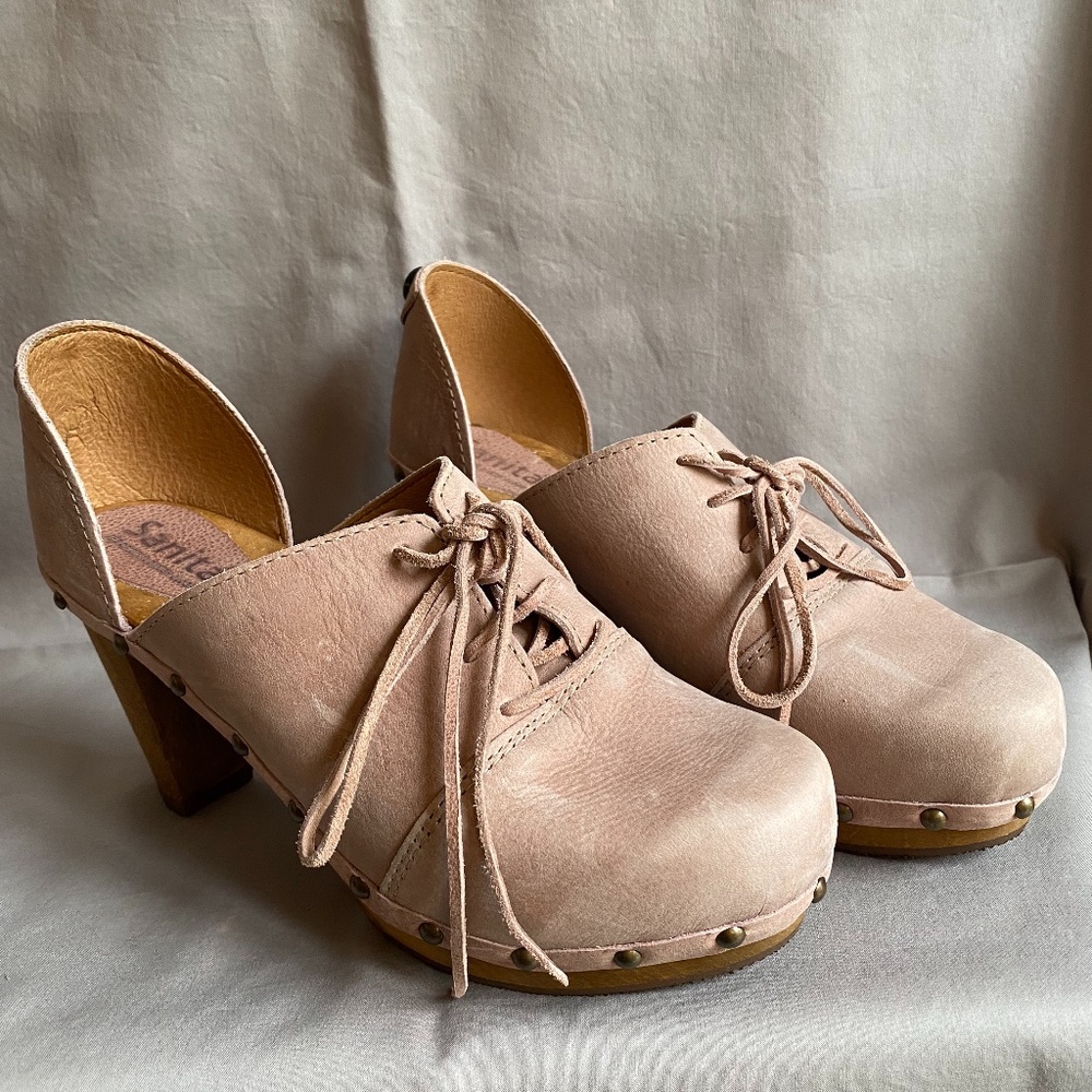 Sanita Theodora High Heel Clogs - size 39